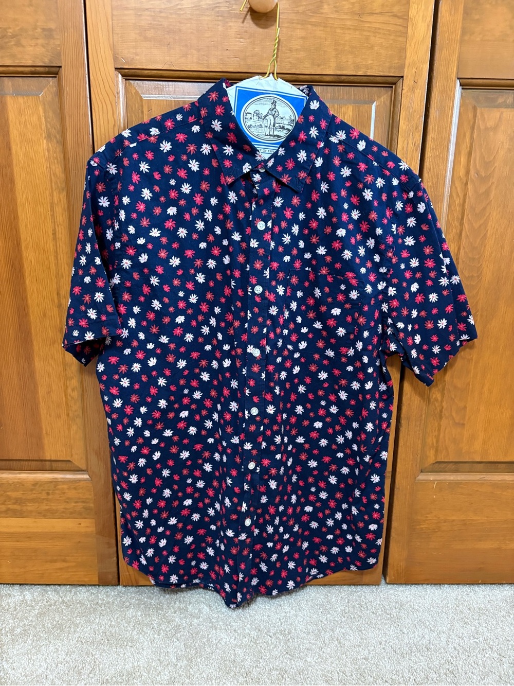 Old Navy Floral Button Down